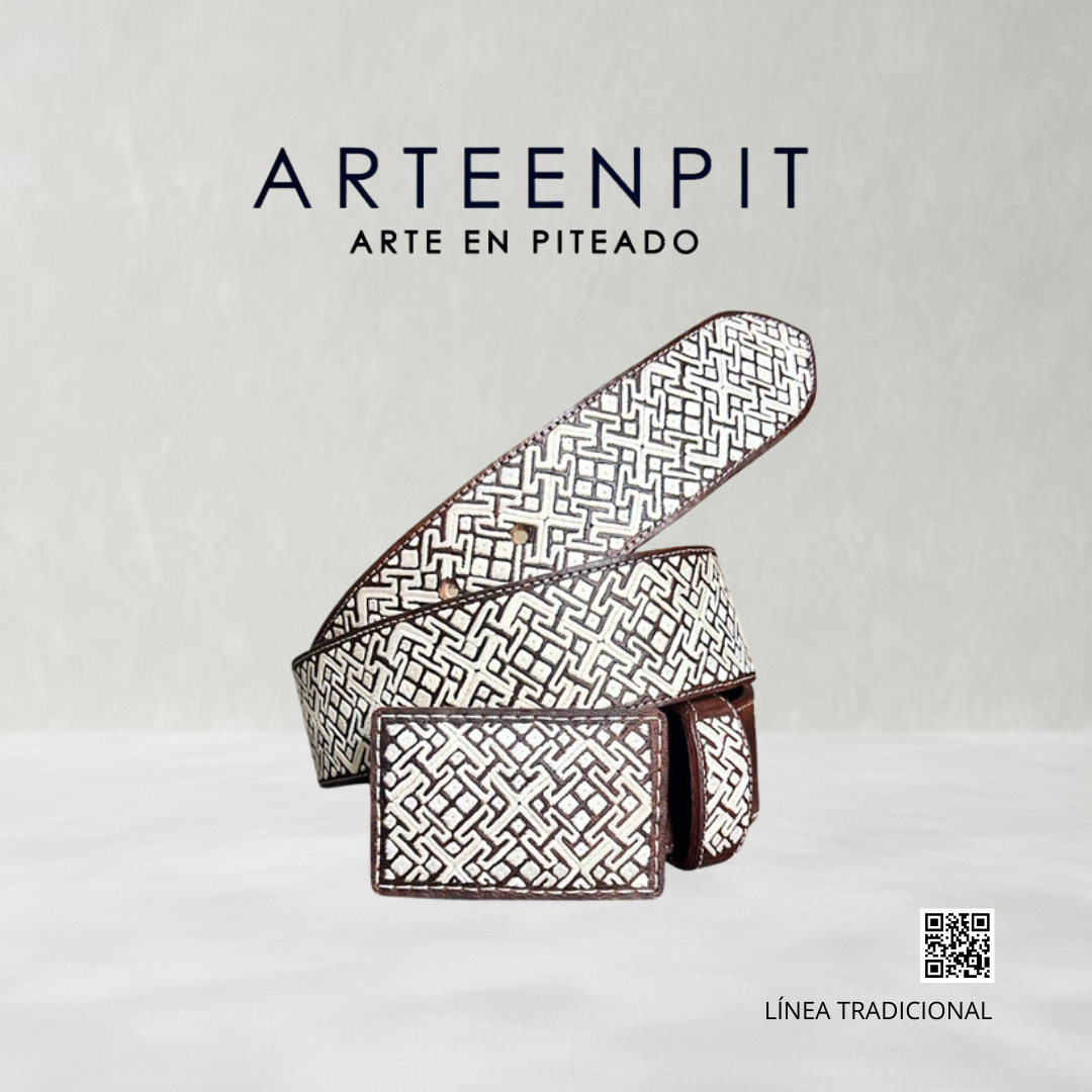 Cinturón Artesanal Piteado - Modelo Teses