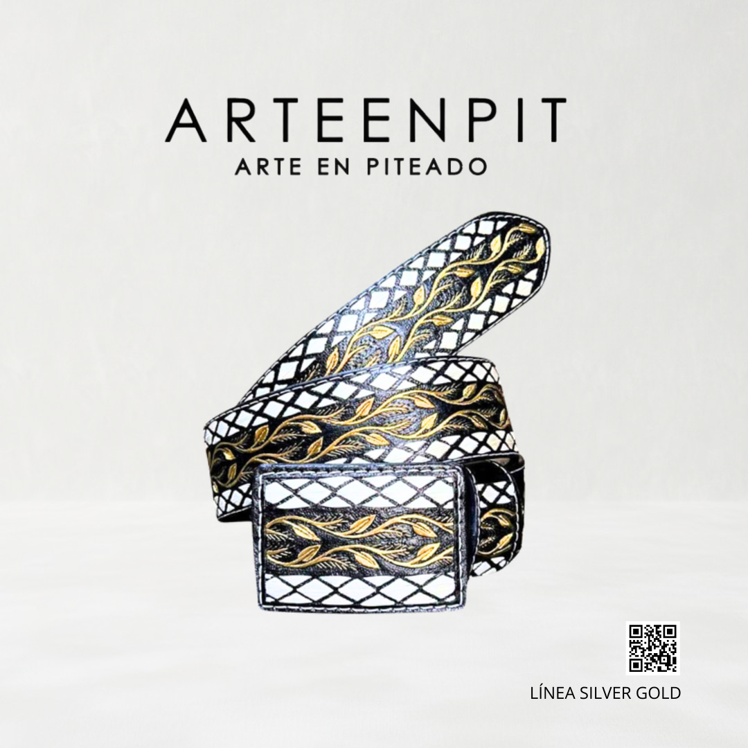 Cinturón Artesanal Piteado - Modelo Berale
