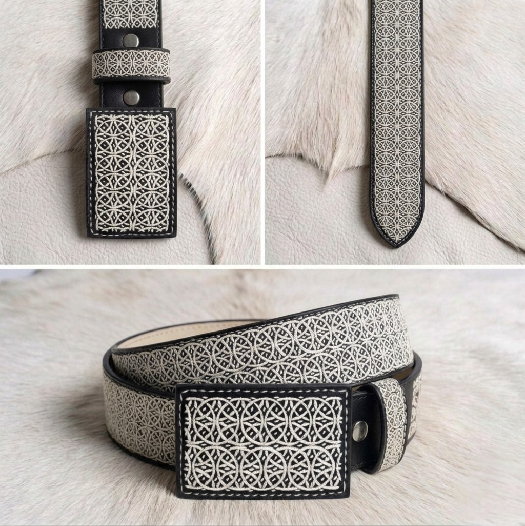 Piteado Handmade Belt - Thousand Rings Model
