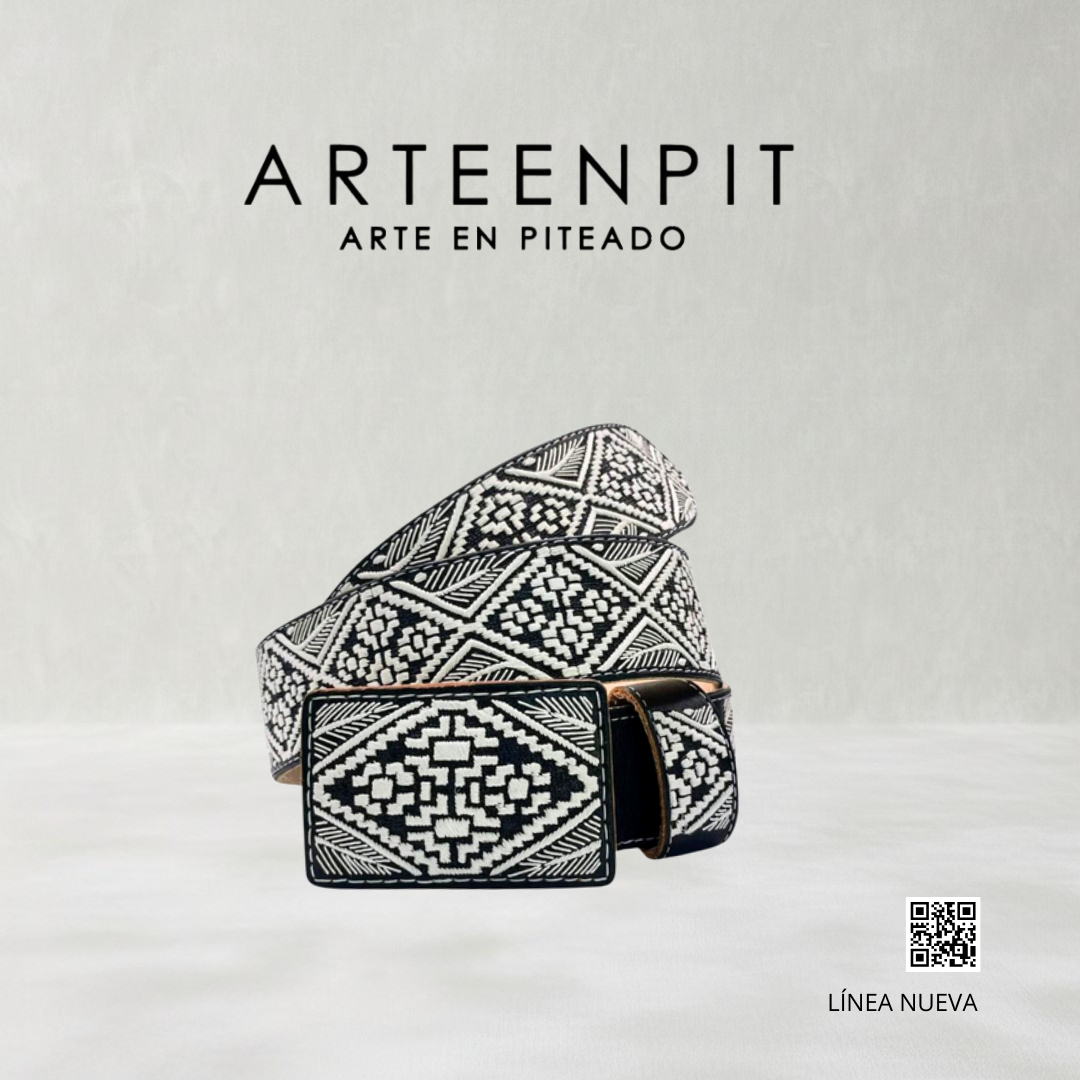 Piteado Handmade Belt - Combined Model - Spikes with Ladders