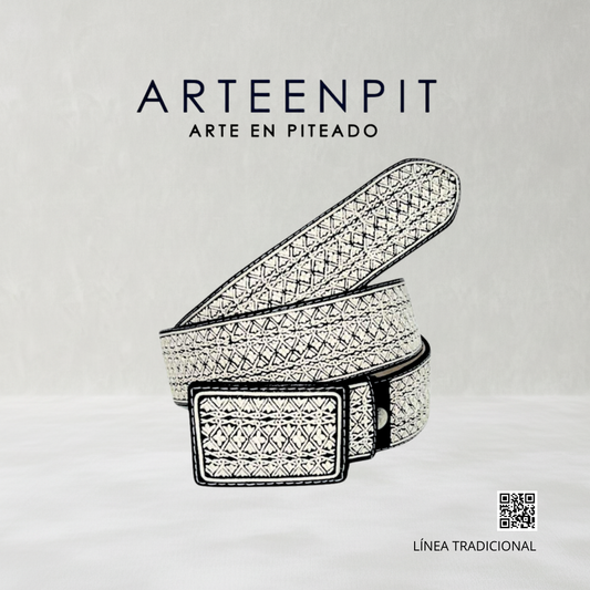 Cinturón Artesanal Piteado - Modelo Sonoras