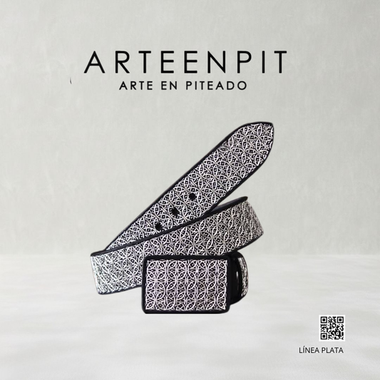 Cinto de plata ley 925 - modelo mil aros