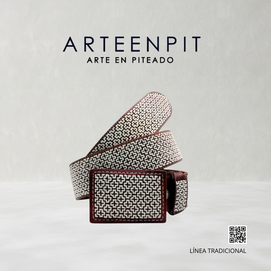 Cinto piteado -  Modelo Mil Cruces