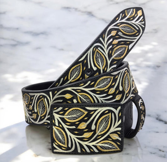 Cinto de plata ley 925 - modelo   cola de pavo